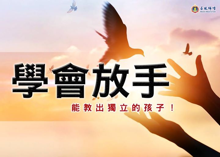 「金菩提」宗師 學會放手，才能教出獨立的孩子！網友分享